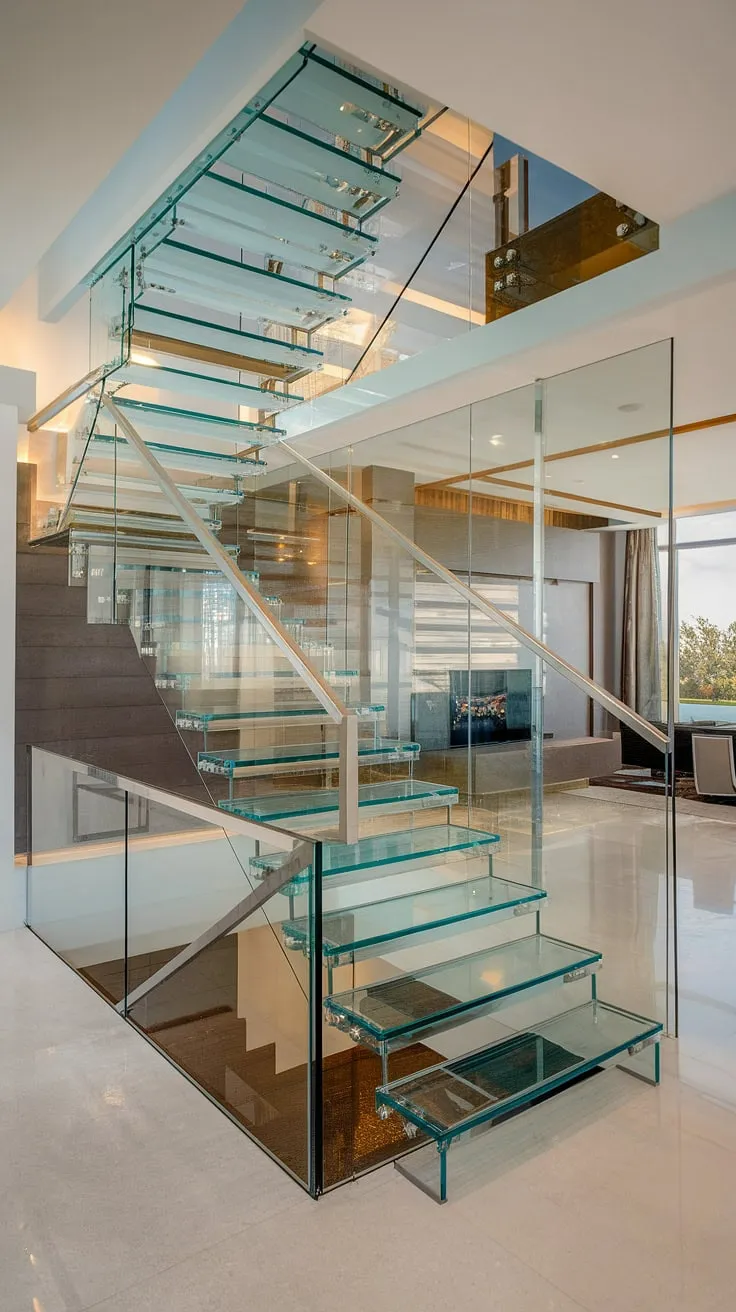 玻璃楼梯