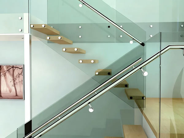 现代玻璃楼梯设计如何体现优雅与光线
