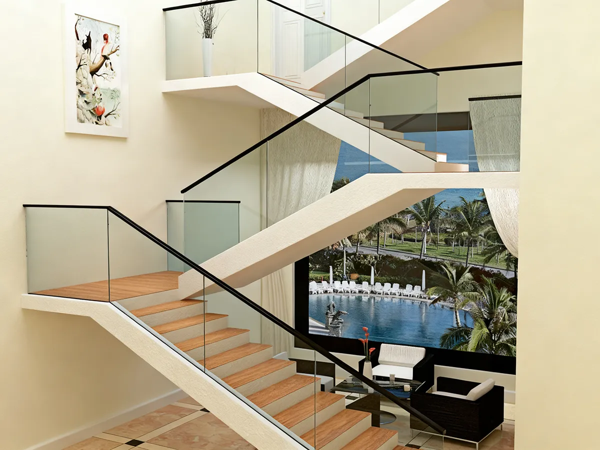 楼梯扶手栏杆材料全解析